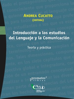 cover image of Introducción a los estudios del lenguaje y la comunicación
